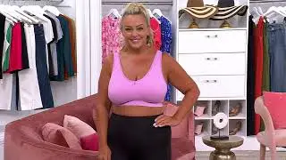 Breezies Cooling Comfort Wirefree Seamless Contour Bra on QVC