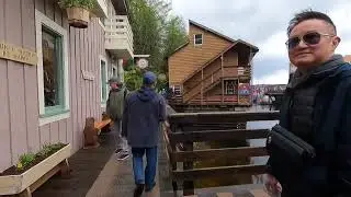 Ruby Princess Ketchikan Alaska Creek Street Dolly&rsquo;s House Tour. May 16th 2022