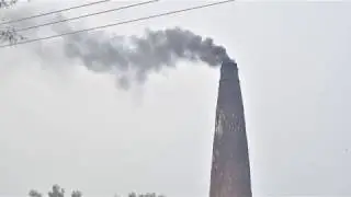 Brick Kiln Environmental Industrial Smoke Air Pollution | Free Stock Footage for Youtube Videos