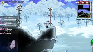 Прохождение Terraria 1.4.5 Обновление! Маг, Одна жизнь, Мастер, Глаз Ктулху, Король Слизей #3