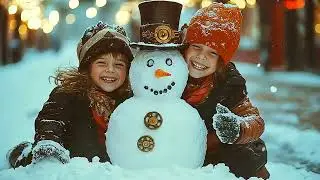 Victorian Era Christmas Steampunk Santa Claus with Retro Music