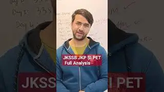 Jkssb JKP SI PET Full Analysis #jkpsi #jkssb #jkssbjkpsi