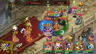 #MagicRush.  Golden slimmer king in airborne team! *dang that Theresa!*