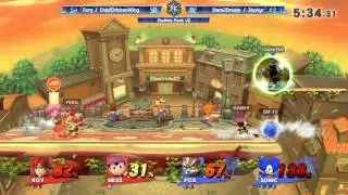 FFIX Smash 4 Doubles Pools LQ - Ferg / ChiefChickenWing vs Dare2Dream / Zephyr