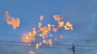 LANCIO DI BOMBE IN APERTURA DELLA FESTA - SAN TRIFONE 2025 - ADELFIA (Ba) 2025 - SENATORE FIREWORKS