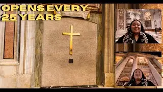 A Once-in-a-Lifetime Walk through The Holy Door at St Peter&rsquo;s | Opens every 25 YEARS
