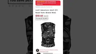 Motorhelmets Store Sale Leatt Adventure Adult Off-Road Motorcycle Vests #youtubeshorts #orangecounty