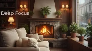 Rainy Cafe Deep Focus &ndash; Minimal Bossa Nova | Luxury Relaxing Music | 92 Minutes