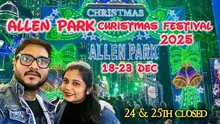 Park Street Christmas Festival 🎄2025 l Allen Park Christmas Celebration l Kolkata Christmas Carnival