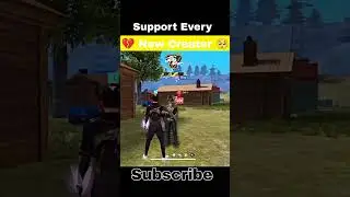support to new creater #freefire #shorts