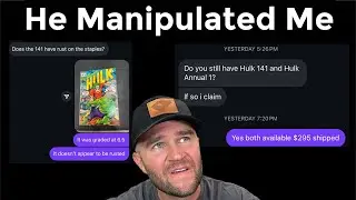 Whatnot Flipper Tried To Rip Me Off &ldquo;Claiming&rdquo; My Comic Books!
