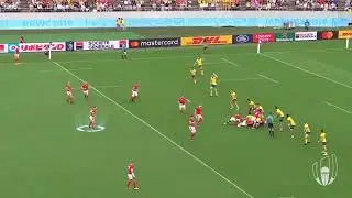 Dan Biggar fastest drop-goal in Rugby World cup history