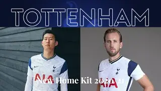 Tottenham New Home Kit 2020/21 | Premier Leagur