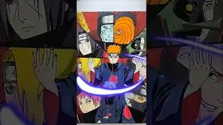 akatsuki all members#animedrawing #artdrawing #shortvideo #youtubeshort #2025