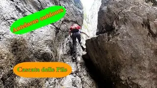 Cascata delle Pile - Avventura e adrenalina nelle Dolomiti del Cadore da Calalzo (BL)