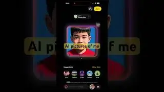 AI pictures of me using the app playground #funny 🤣