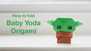 How to fold Baby Yoda Origami (Li Kim Goh)