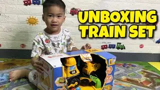 Toy Unboxing: &ldquo;CAT&rdquo;JUNIOR CREW TRAIN SET | Pierre&rsquo;s Adventure