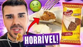 PROVANDO UMA COMIDA MEXICANA BIZARRA QUE COMPREI NO SUPERMERCADO! - Titi Fabri