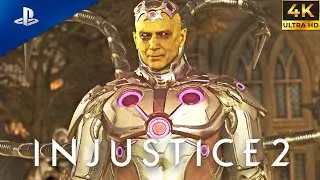 Superman Vs Brainiac Hard Fight | Injustice 2