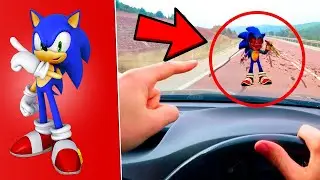 5 Avvistamenti Di SONIC.EXE Nella Vita Reale Ripreso Da Una Telecamera!!!