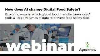 Webinar: How does AI change Digital Food Safety?