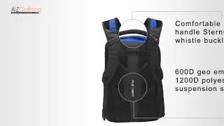 The North Face NF0A3KX6 Groundwork Backpack; Custom Logo Embroidery | Screen Printing.