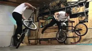 Learning BMX Bike (Hang 5 Ledge Line) Day 806