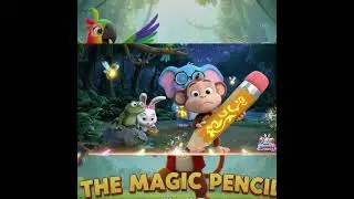Milo Saves the Magic Pencil ✨ | Sweet Giggle Tales Shorts | Funny Jungle Adventure