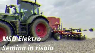 MSD ELEKTRO seminatrice per cereali in risaia | MATERMACC