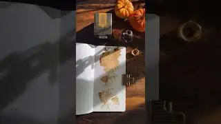 ✨ Let's do a Citrine Mirage journal spread 🍂#atelierneorah #ytshorts #travelorganiser #journaling