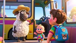 Learn ABC Farm Ride 🚜🔤 | ABC Song for Kids | Preschool Alphabet Learning Video