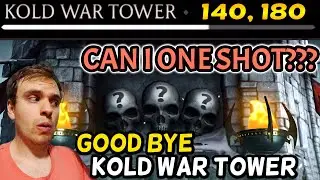 MK Mobile. Trying to ONE SHOT Kold War Tower Battle 140 and 180. CAN I DO IT?
