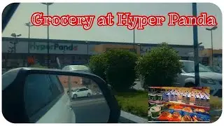 Grocery at Hyper Panda | Pakistani Youtuber in Saudi Arabia | Jubail | @akhlaypakhlaywithssk