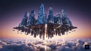Other worlds, Surreal atmosphere , floating cities......
