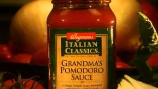Wegmans Italian Classics Grandma's Pomodoro Sauce Commercial