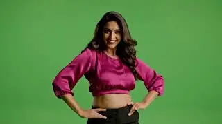 Beautiful Dancing Girl Green Screen 4K | Dance Overlay | No Copyright