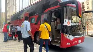 SIARAN LANGSUNG KETIBAAN JEMAAH HAJI AMANI TRAVEL DI HOTEL HOSTRA NUSUK ASY-SYA'AIR  AZIZIYAH MAKKAH