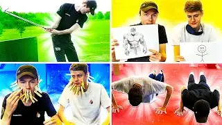 DUMME CHALLENGES MED GEDDE & RASMUSNIE!!