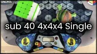 PR 4x4x4 Single 39.04 Seconds [OLL Parity]