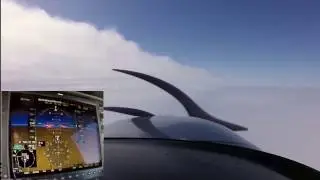Approach to MINIMUMS | SR22T | ILS GPS | ATC