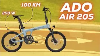 Ado Air 20S - Elektrinis Dviratis