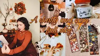 Autumn reset🍂|Making pumpkin spice chai☕️|doing vampi makeup🧛🏻&zwj;♀️|fun activities to try this fall🍁