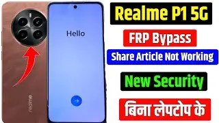 Realme P1 5g (rmx3870) Frp Unlock | Realme P1 5g Google Account Bypass Without Pc 2024 | Realme Frp 