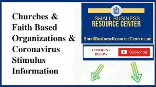 Coronavirus Stimulus For Churches & Faith Based Organization