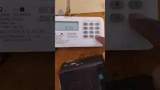 TOKEN code of the last 6th recharge in a KPLC prepaid meter