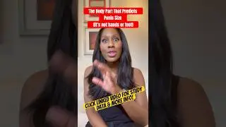 THIS BODY PART PREDICTS PENIS SIZE! 😱 (and its NOT hands or feet) #shorts #shortsvideo #shortsfeed