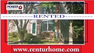 RENTAL - 7917 Brightwind Ct., Ellicott City, Md 21043