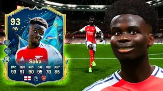 93 TOTS Saka is a serious BARGAIN?! ⭐ FC 25 Player Review