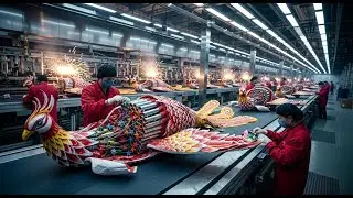 Inside the Fireworks Factory &ndash; How Gunpowder Becomes a Billion-Dollar Light Show (SECRET FACTORY)